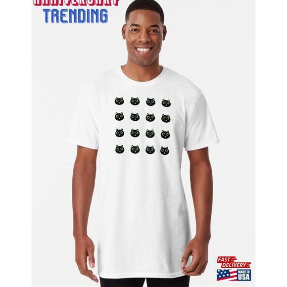 Other - Black Cat Long Tshirt Unisex